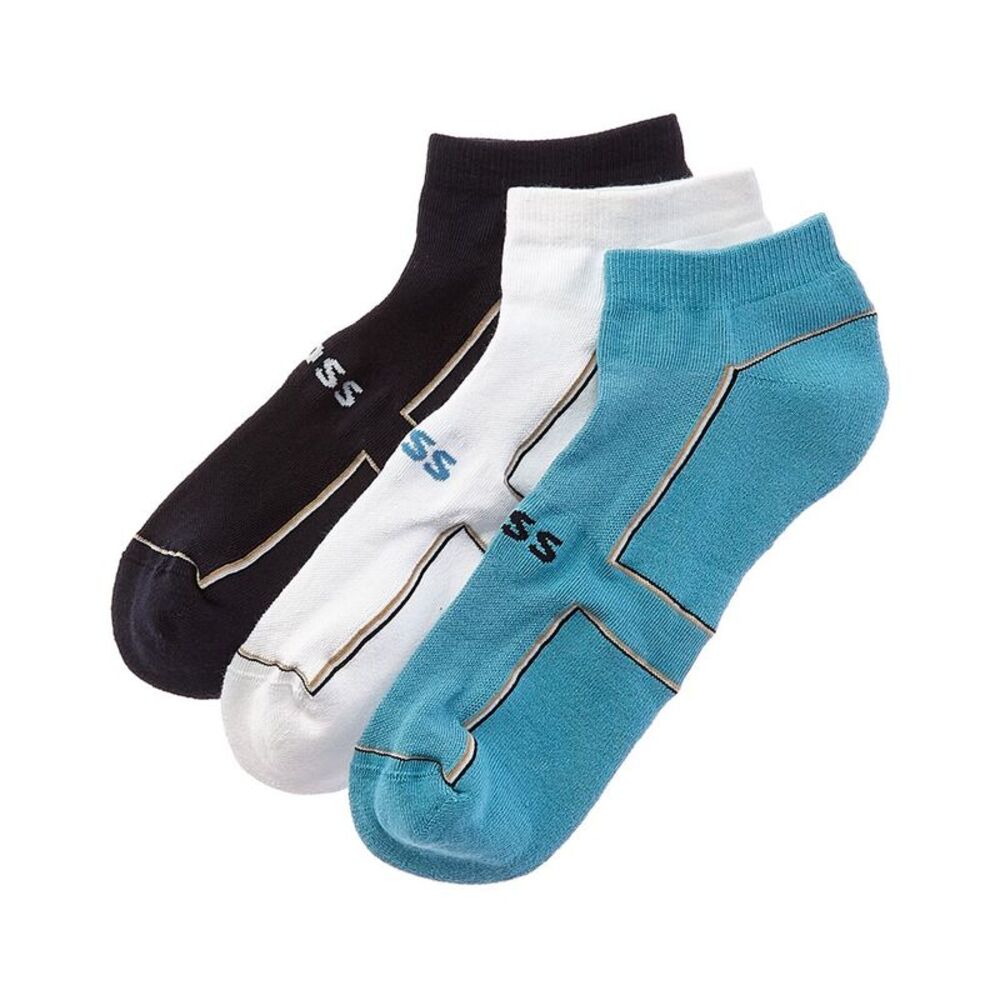 Boss Hugo Boss Set Of 3 Iconic Plush Sock